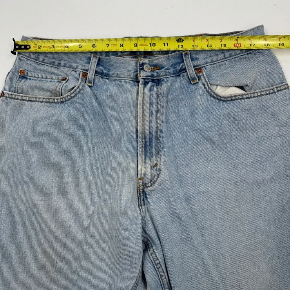 Levi's 505 Regular‎ Fit Light Wash Denim Jeans Men's W38 L32